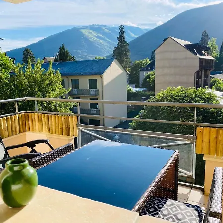 La Marmotaine, T2 Bis, Parking Prive, Balcon Vue Montagne Bagneres-de-Luchon