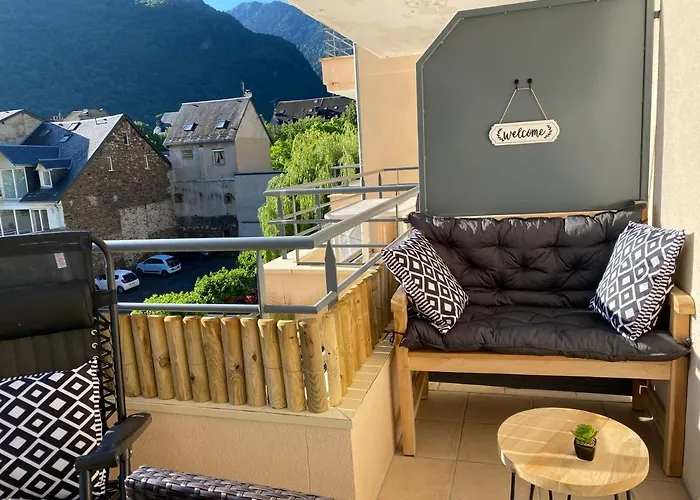 La Marmotaine, T2 Bis, Parking Prive, Balcon Vue Montagne Bagneres-de-Luchon