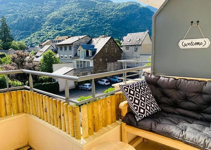 La Marmotaine, T2 Bis, Parking Prive, Balcon Vue Montagne Bagneres-de-Luchon